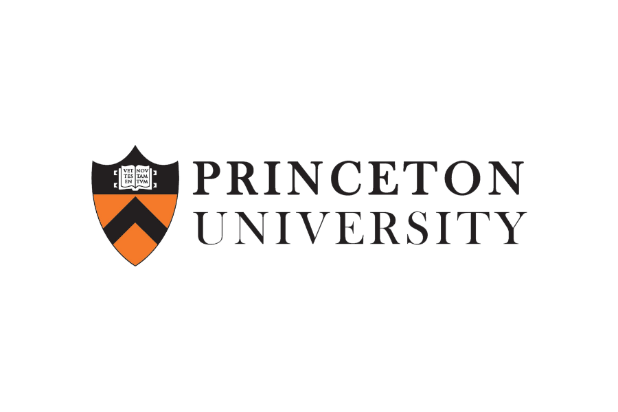 Princeton University logo with shield emblem and text.