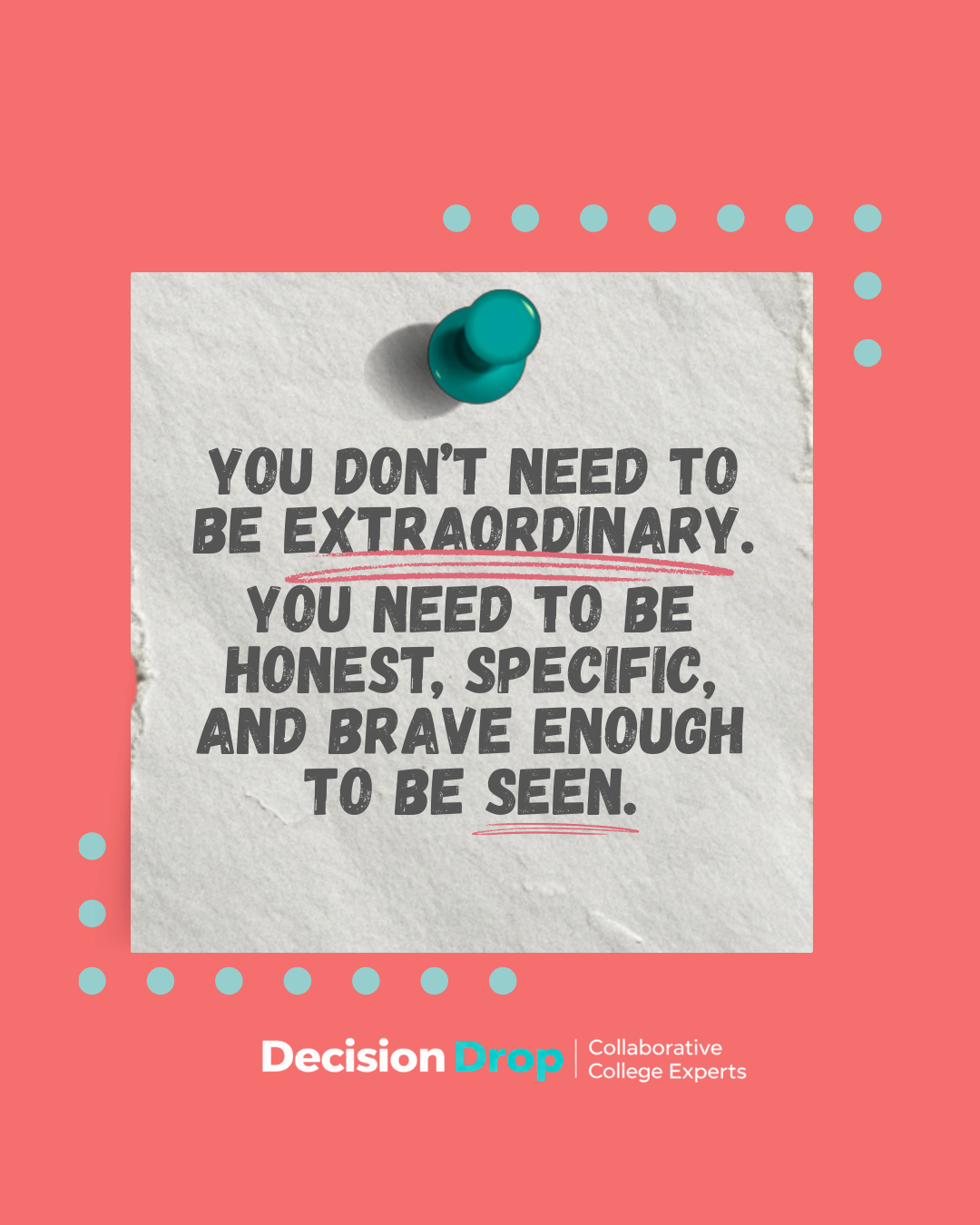 The Secret Sauce of College Admissions: Your Authentic Self