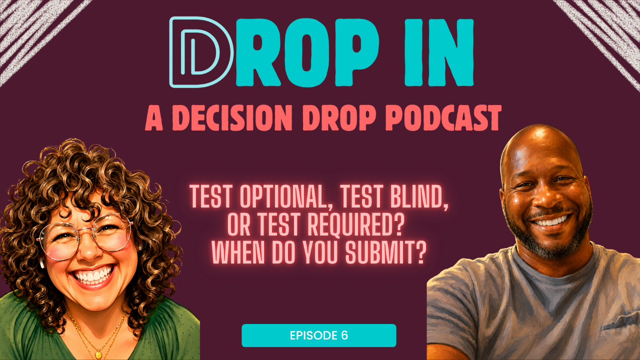 Episode 6: Test Optional, Test Blind, or Test Required? When Do You Submit?