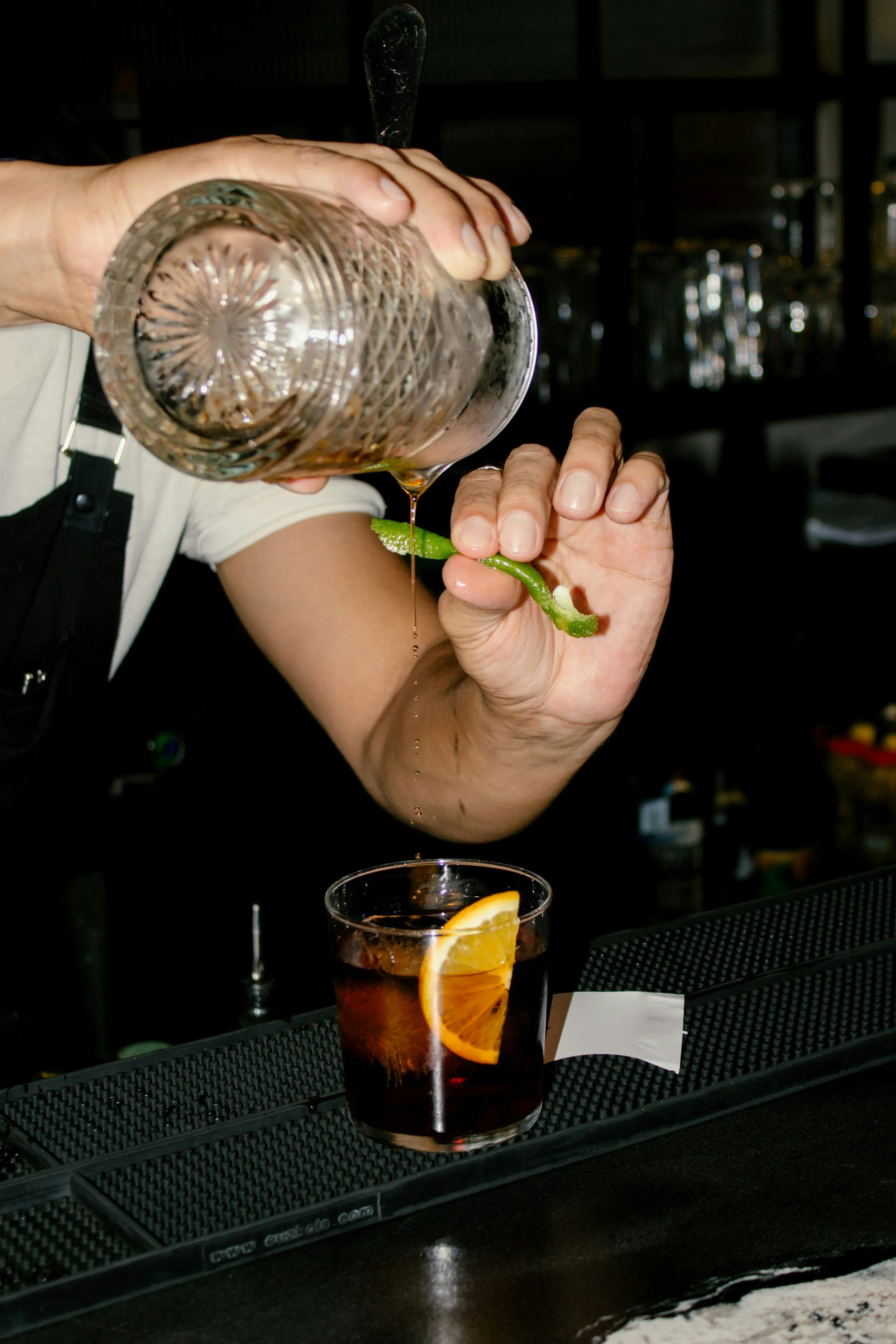 Late Night at Top of the BLOCK 