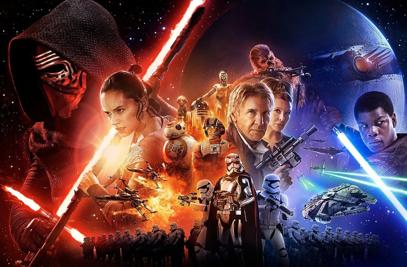 "Star Wars: The Force Awakens" Outdoor Movie