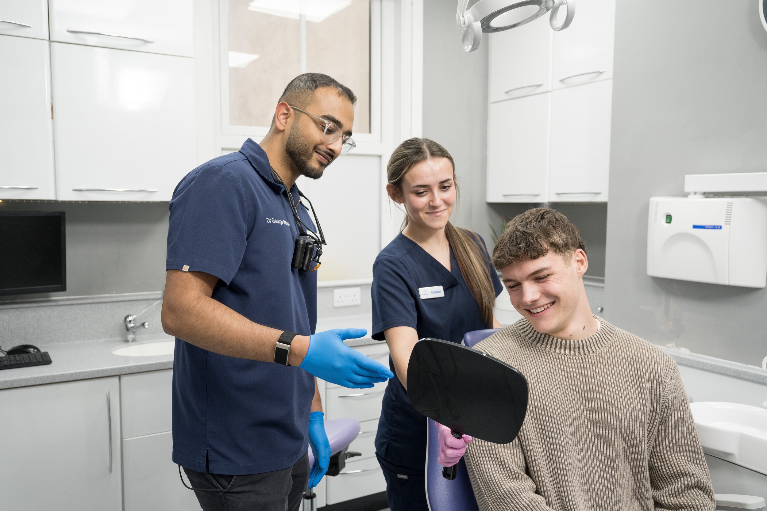 Denplan Hookstone Dental Care patient with dentist