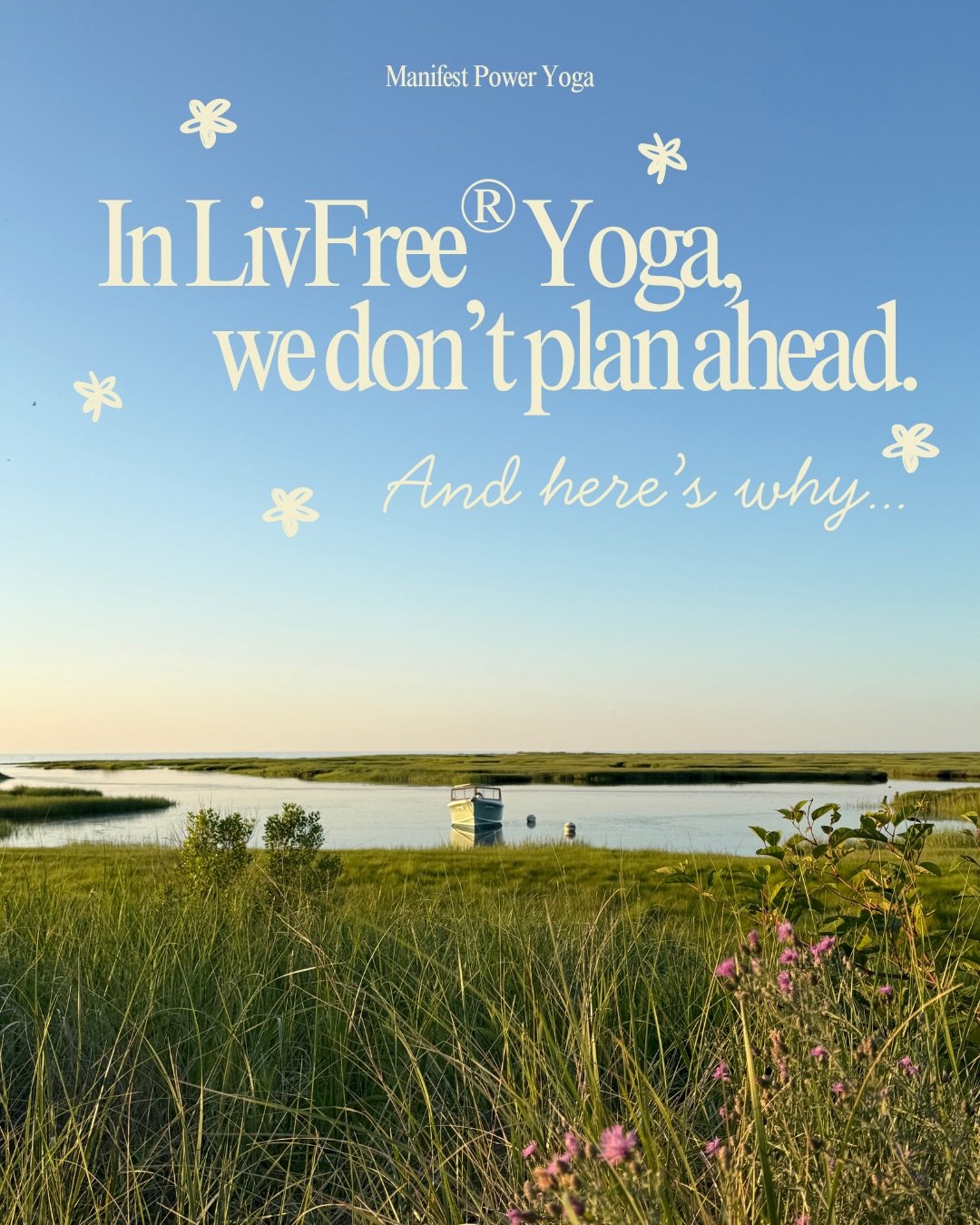 Ever wondered what makes LivFree&reg;️ so different? 

We&rsquo;ll let you in on a little secret&hellip; we don&rsquo;t plan our classes ahead of time. No notes. No scripts. No performance. 

Just open hearts, authentic expression, and so much love. 