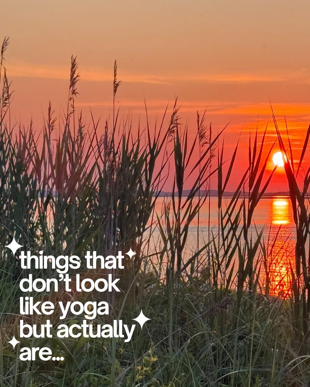 Yoga isn&rsquo;t over the moment we roll up our mats. 

It&rsquo;s in the way we move through our day, how we respond instead of react, how we breathe through the hard moments, and how we choose to come back to ourselves.

The practice is what happen