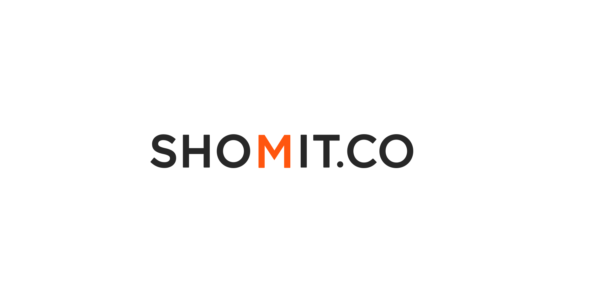 Shomit.co to Showit.com logotype animation reveal