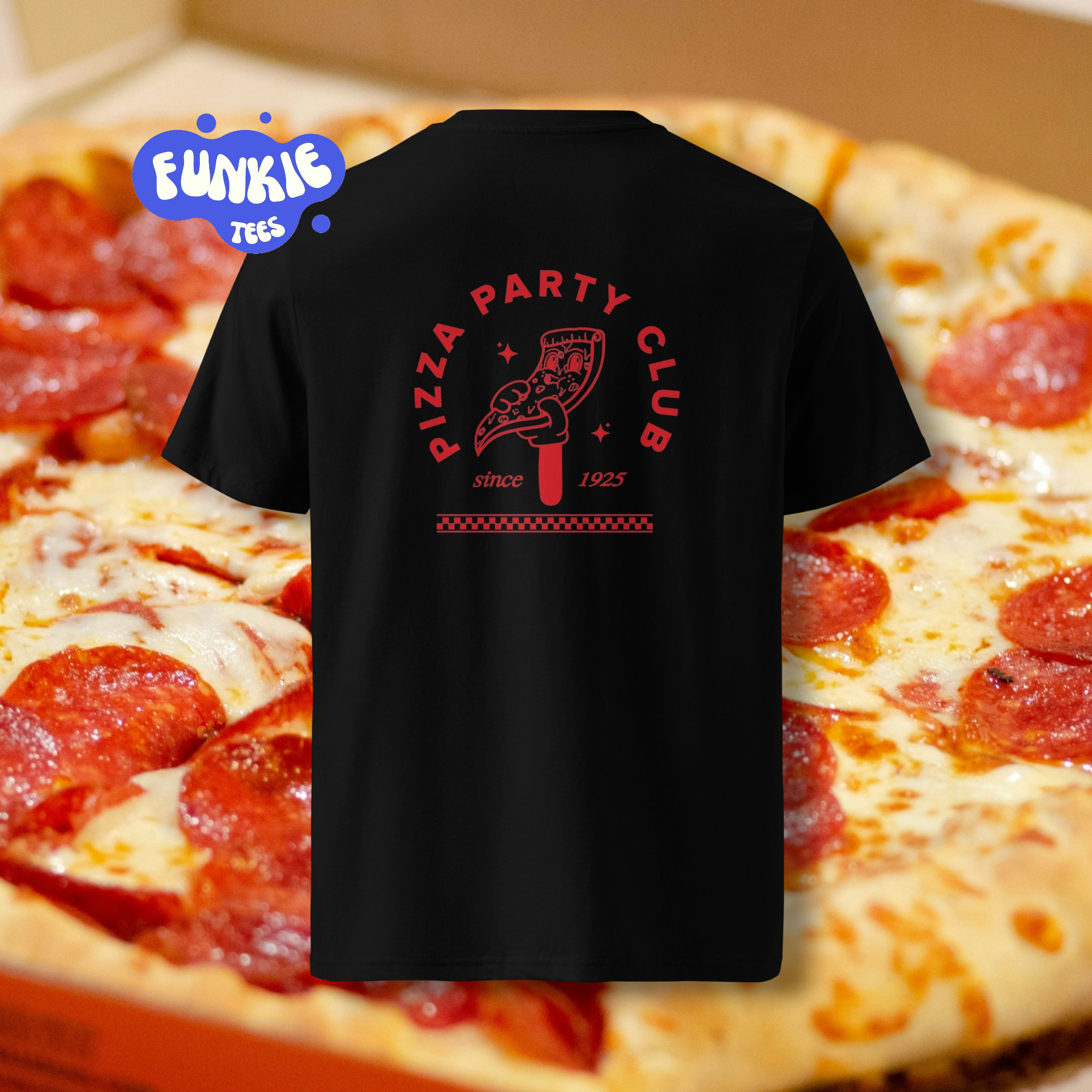 Pizza Party Club Tee
