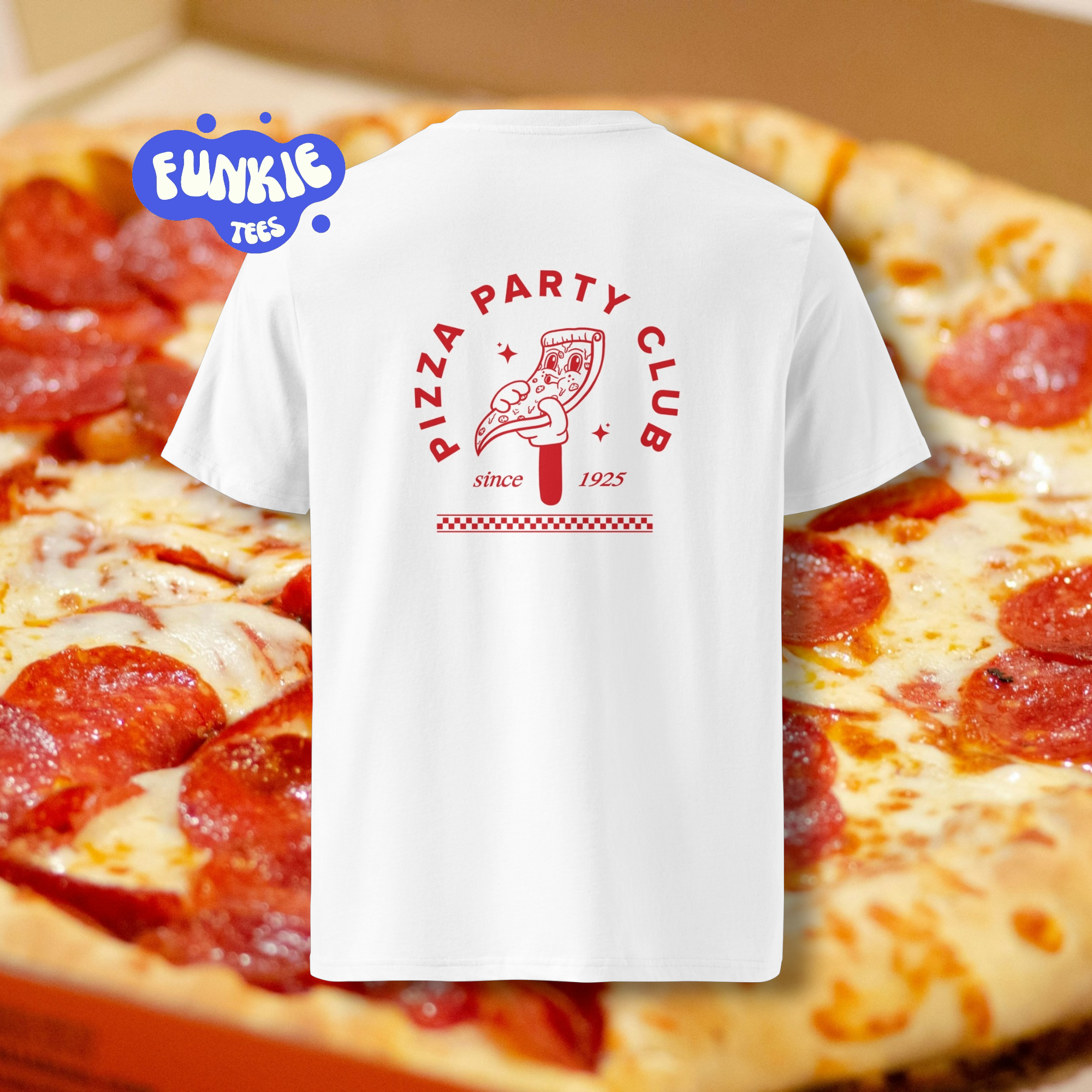 Pizza Party Club Tee