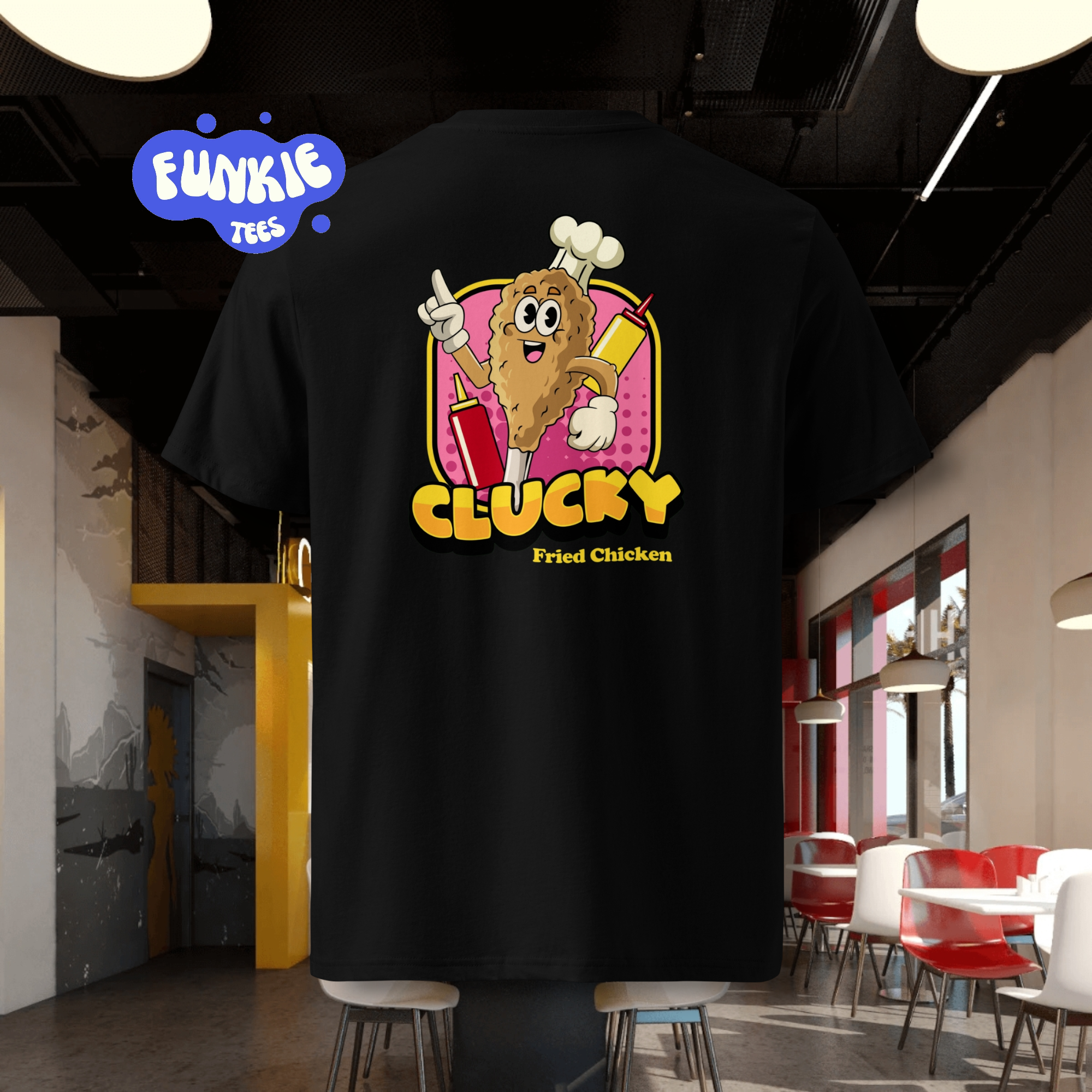 Clucky Fried Chicken Tee