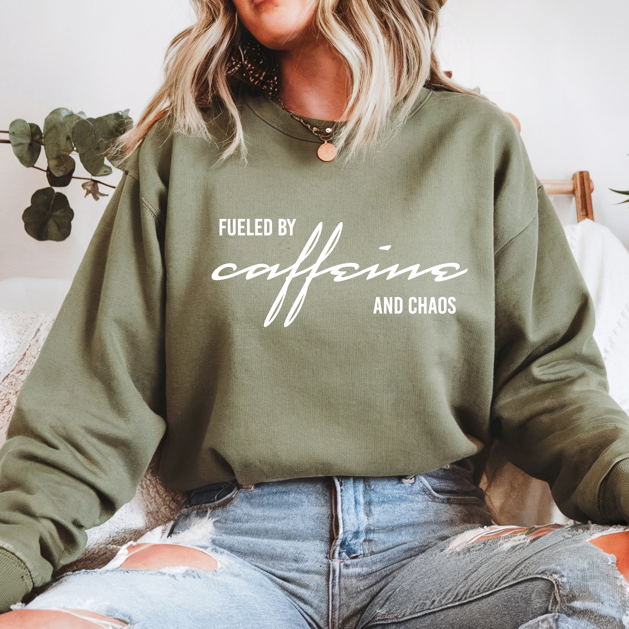 Caffeine & Chaos Sweatshirt