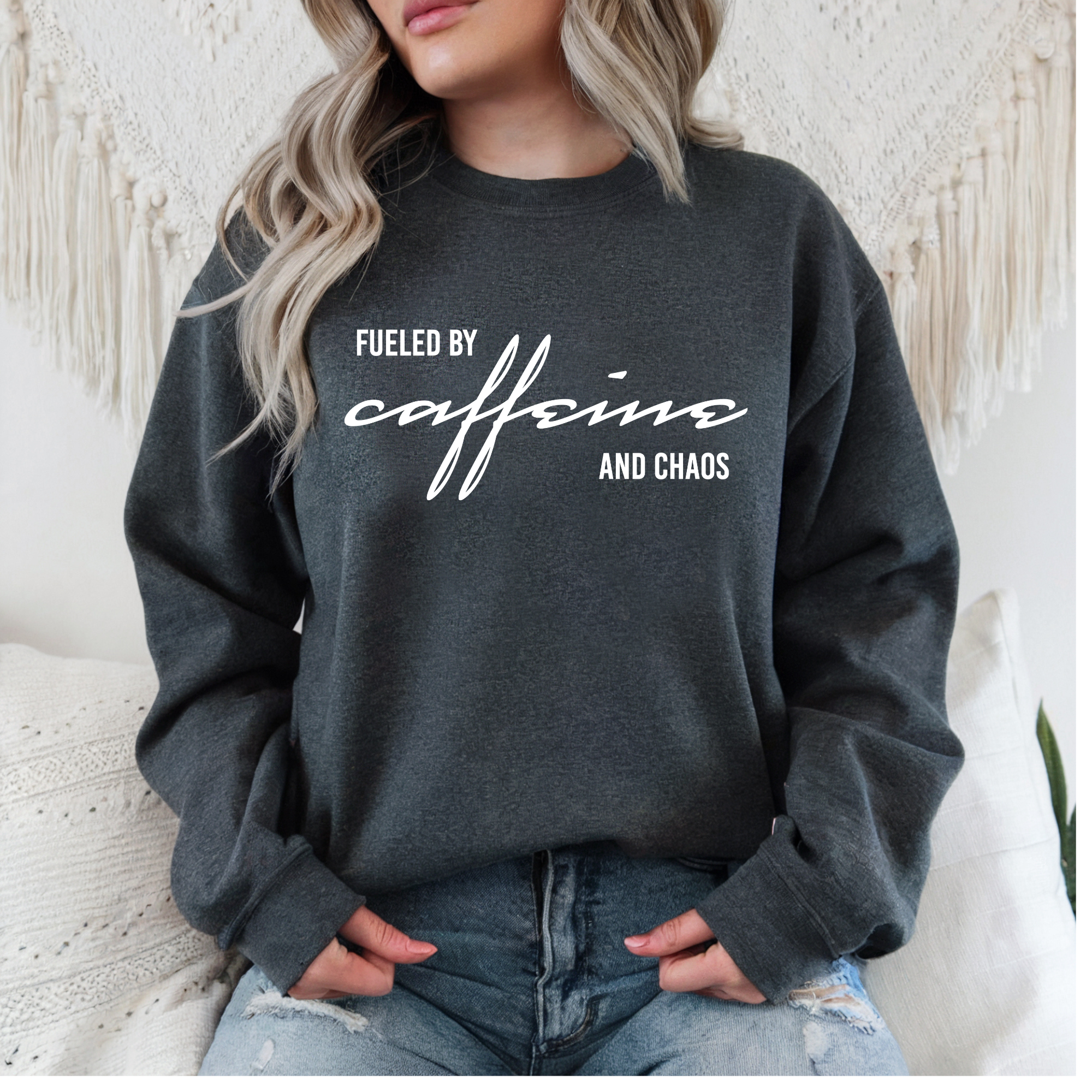 Caffeine & Chaos Sweatshirt