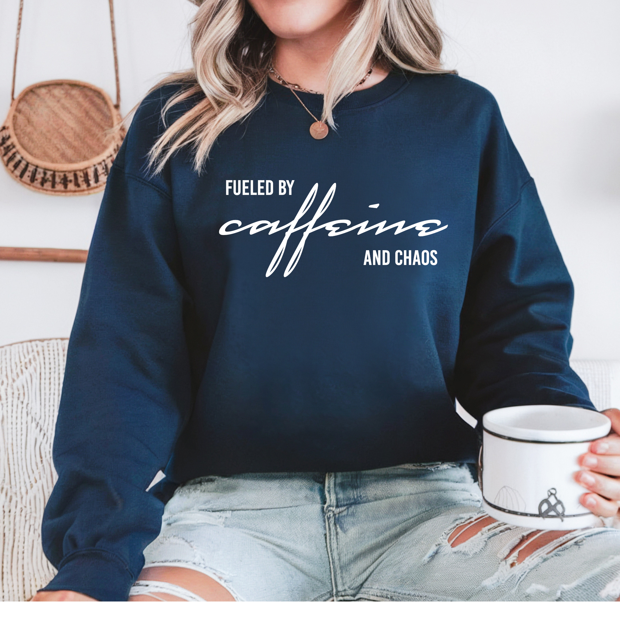Caffeine & Chaos Sweatshirt