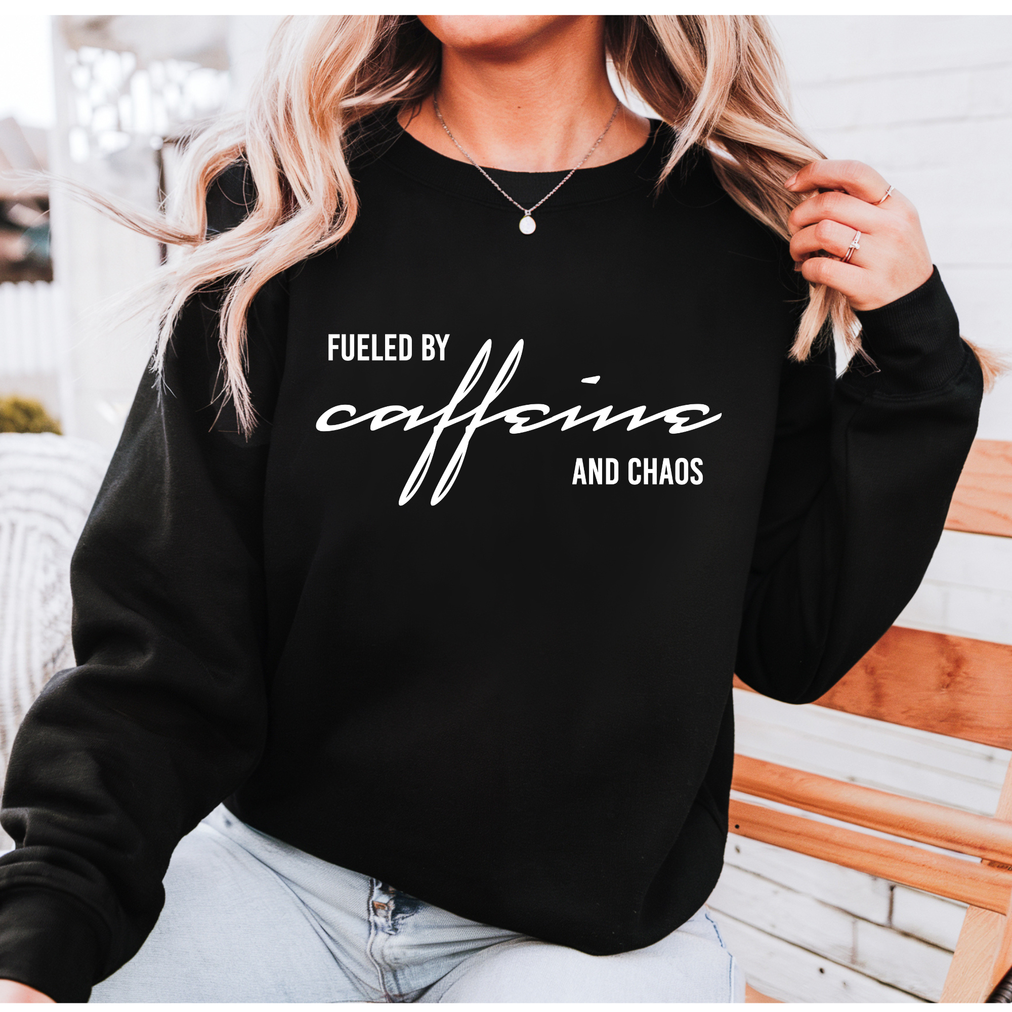 Caffeine & Chaos Sweatshirt