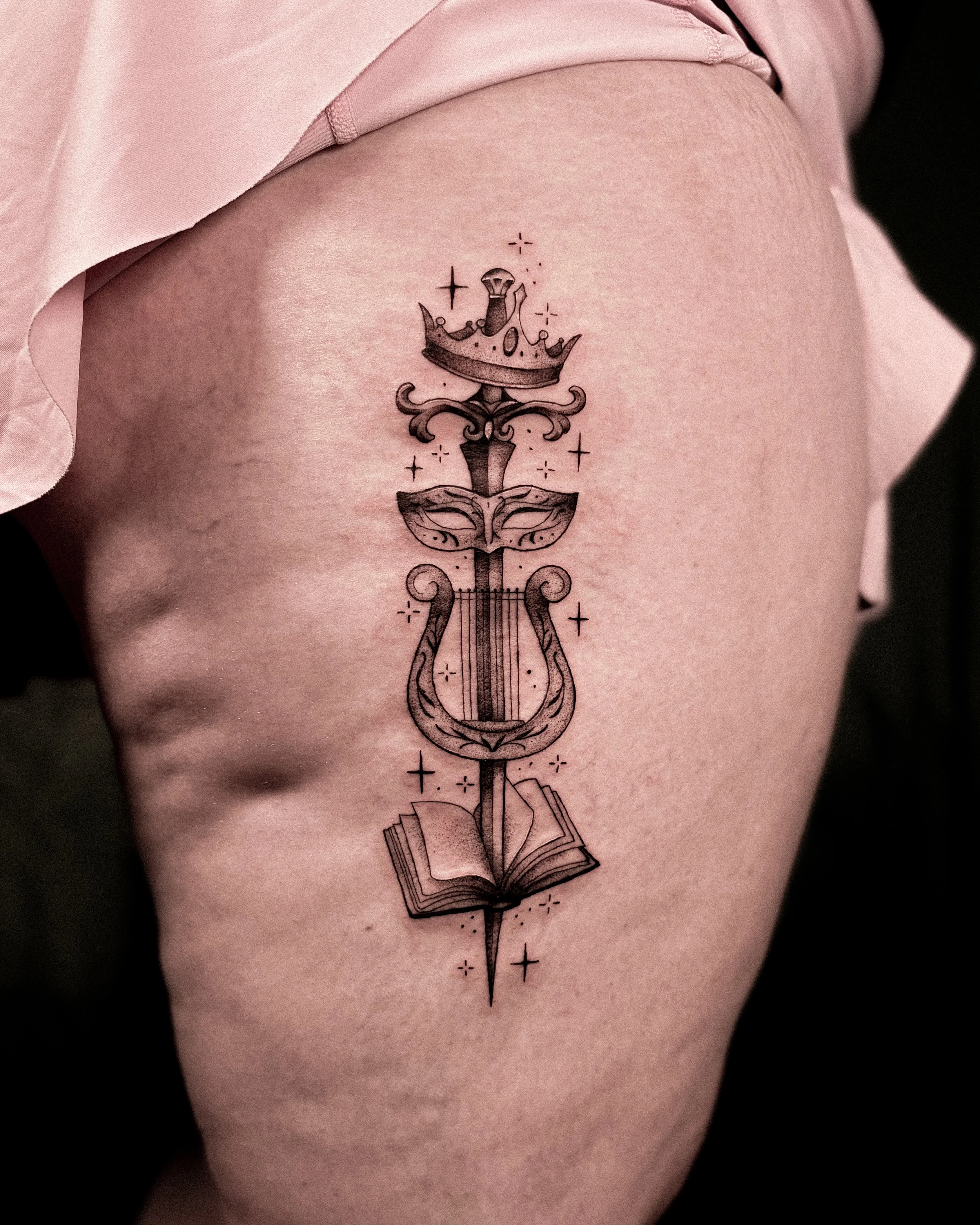 ACOTAR Nesta Tattoo