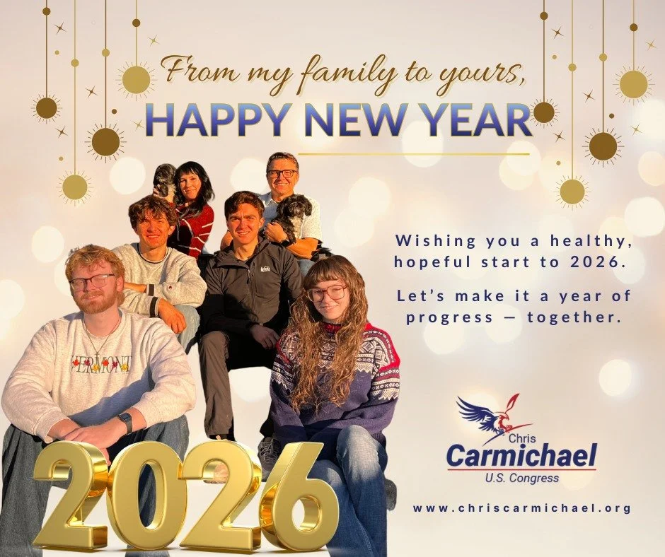 From my family to yours, Happy New Year.
We&rsquo;re stepping into 2026 grateful for the people who make this district home and hopeful about what we can build together. Here&rsquo;s to health, opportunity, and a year of progress for Kansas families.