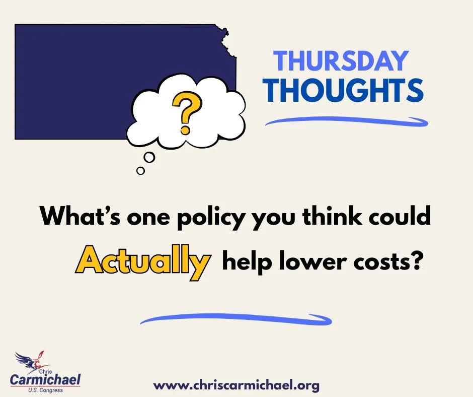 💭 Thursday Thoughts
Last week, I asked what&rsquo;s hurting your budget the most and I heard you.
This week, I&rsquo;m flipping the question:
👉 What policy do you think could actually help lower prices?

#costofliving  #lowerprices  #policymatters 