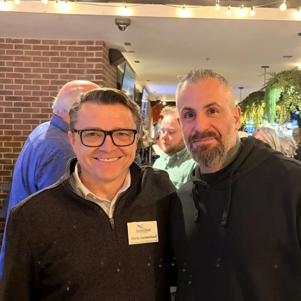 I was honored to meet Michael Fanone, the U.S. Capitol Police officer who put his life on the line to defend our democracy during the January 6 insurrection on the U.S. Capitol. A true American.

On one of the darkest days in our country&rsquo;s hist