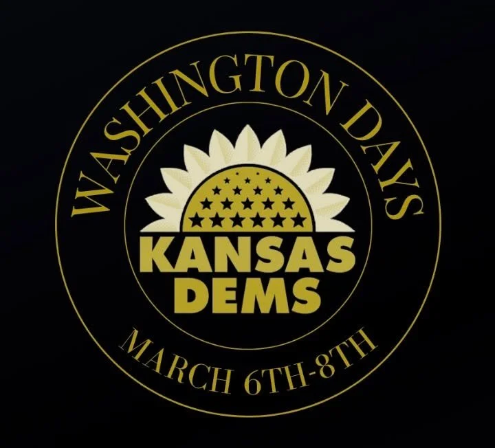 Great to be in Topeka today for Washington Days alongside so many dedicated Kansas Democrats. 
If you&rsquo;re here this weekend, stop by our booth and say hello!
And tomorrow morning at 9:45 AM, I&rsquo;ll be speaking at the U.S. Congressional Candi