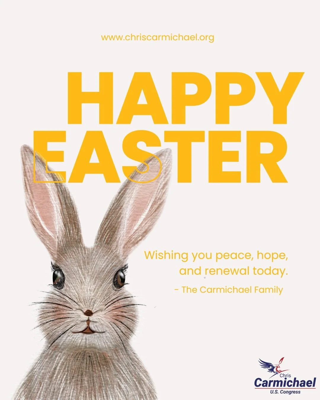 Happy Easter to all across Kansas.

Today is a reminder of hope, renewal, and the strength we find in coming together &mdash; as families, as neighbors, and as a community.

From my family to yours, I wish you a day of peace, reflection, and time wit