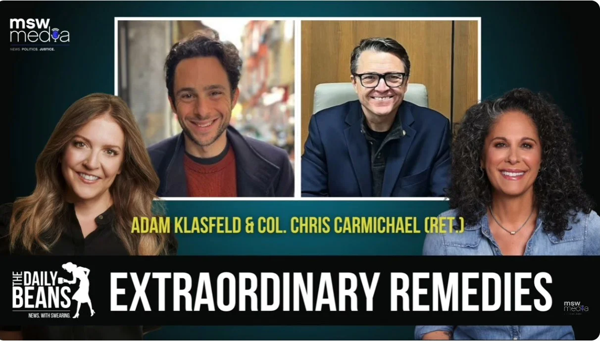 &ldquo;If the American people aren&rsquo;t getting the full information on the consequences of this war, then we can&rsquo;t make informed decisions.&rdquo;

I was honored to join The Daily Beans Podcast @dailybeanspod ,a daily national news podcast 