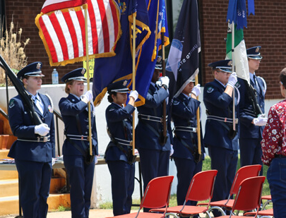 Flags of Freedom Dedication Ceremony
