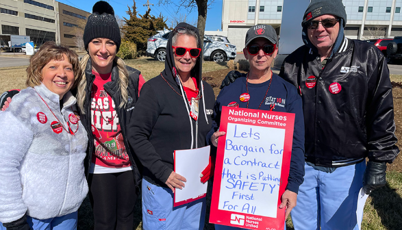 Nurses Union One Day Strike