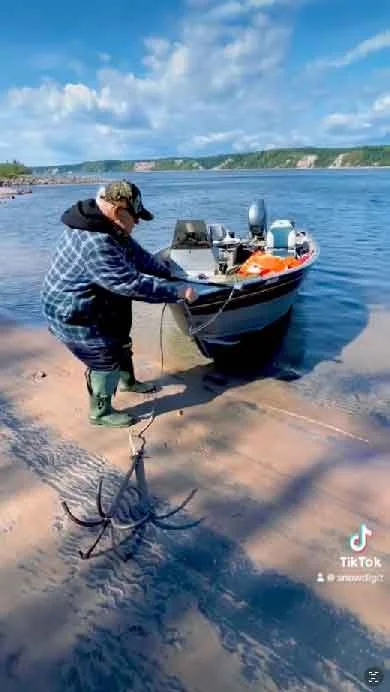 Churchill River with Uncle Wilfred
