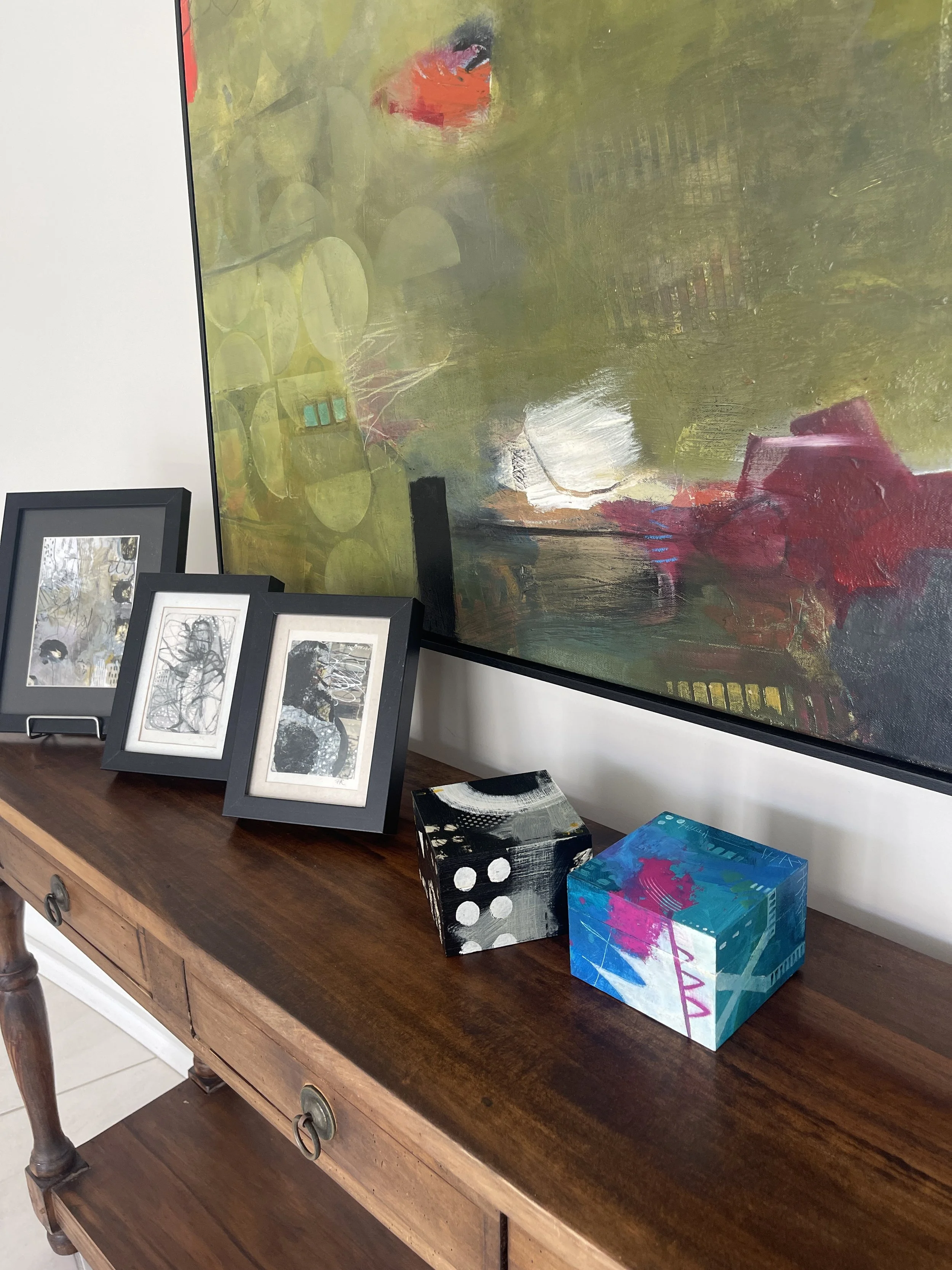 Circles on Squares and Poolside Reflections - Cube (1).JPG