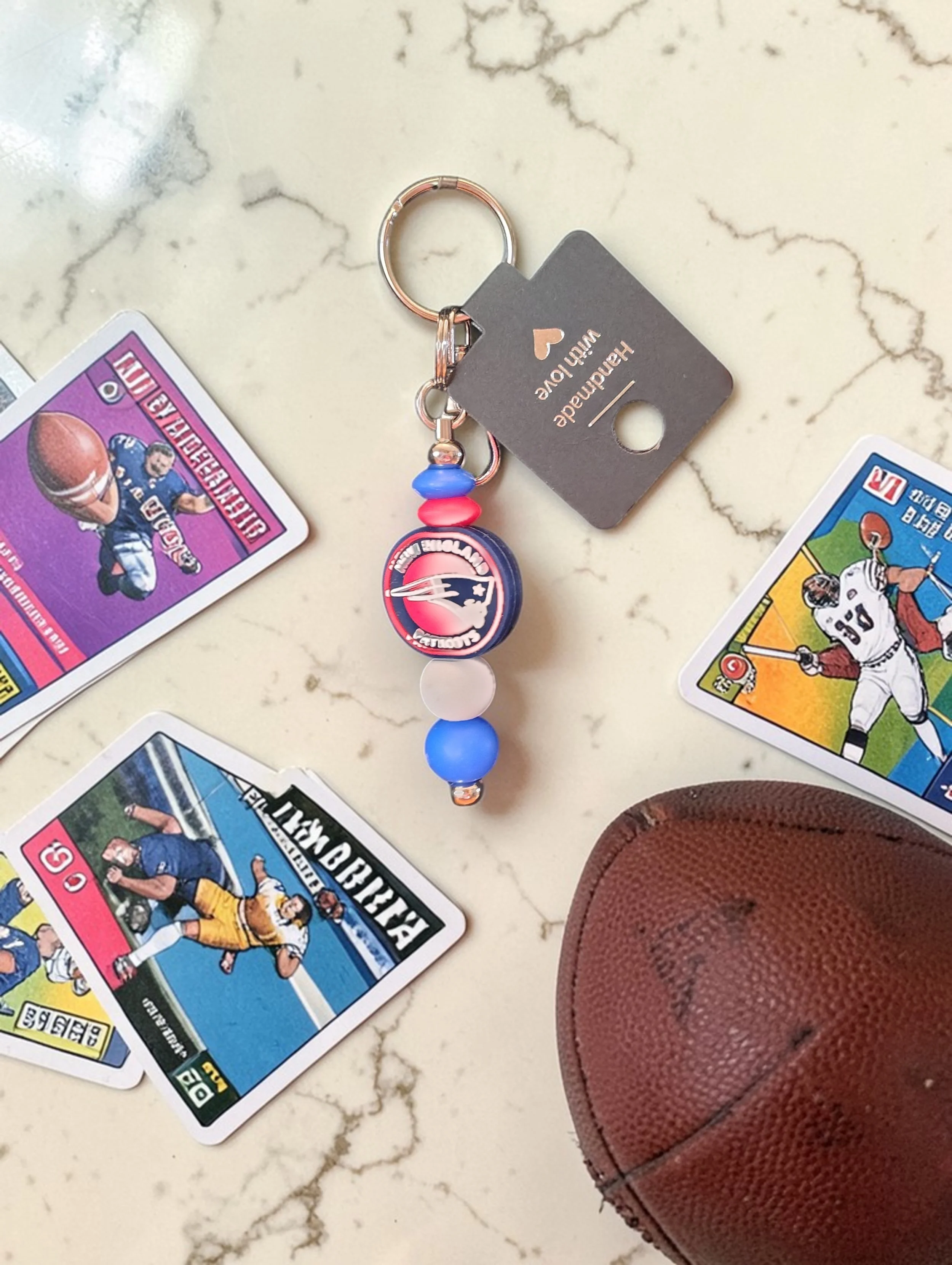 NEW ENGLAND  PATRIOTS KEYCHAIN