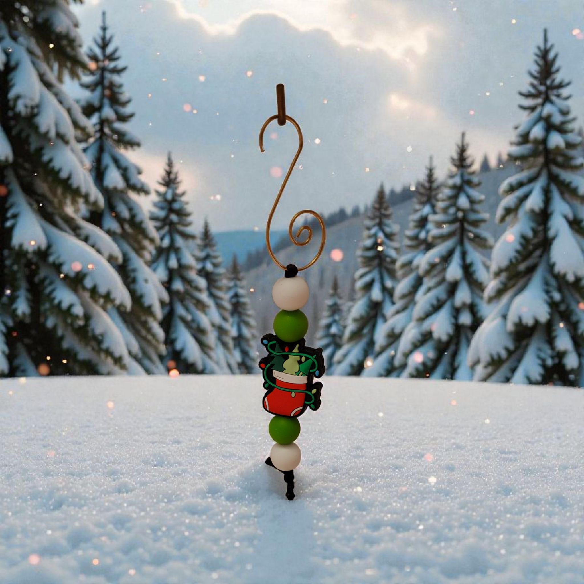 Cute little stocking ornament