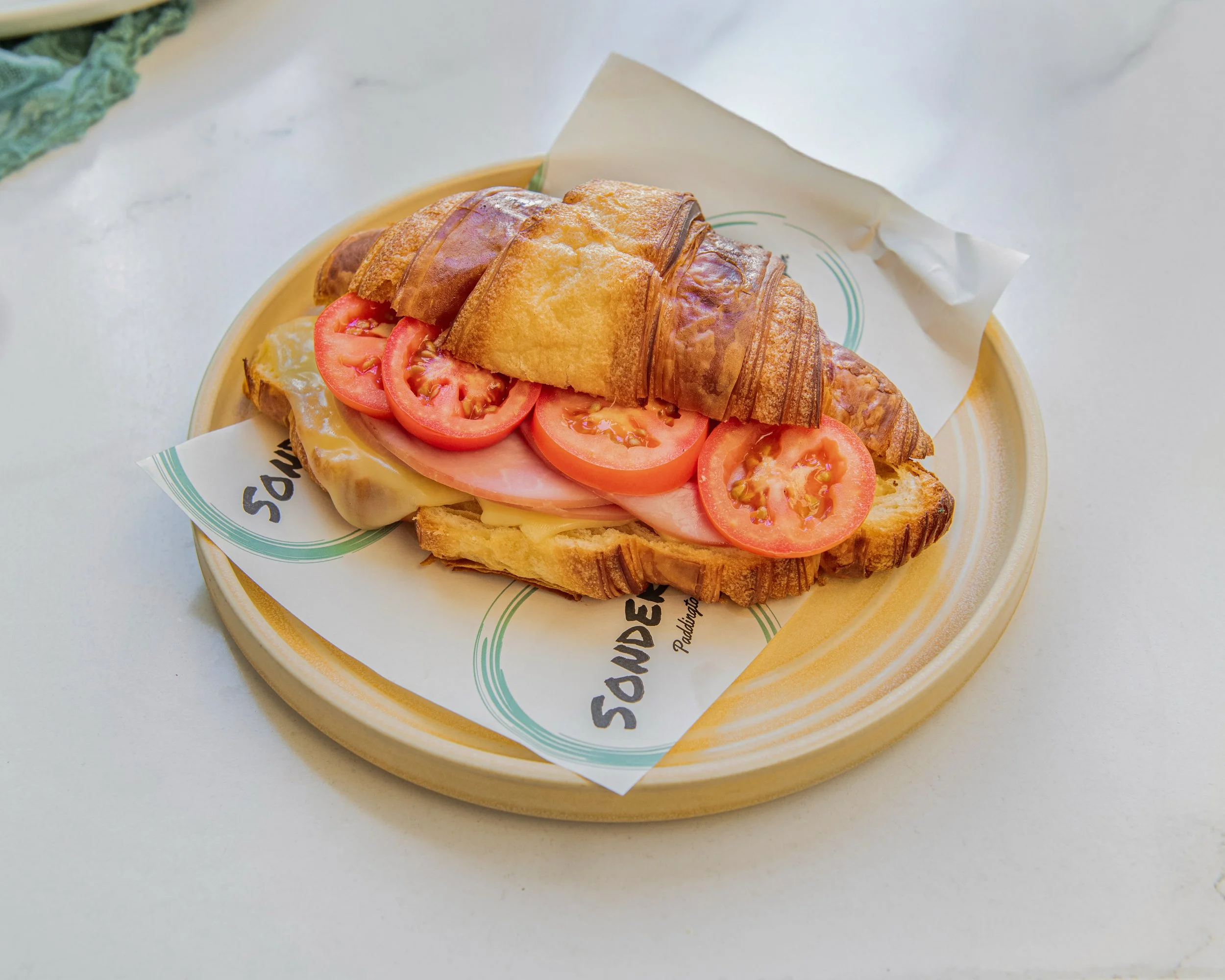 HAM CHEESE TOMATO CROISSANT