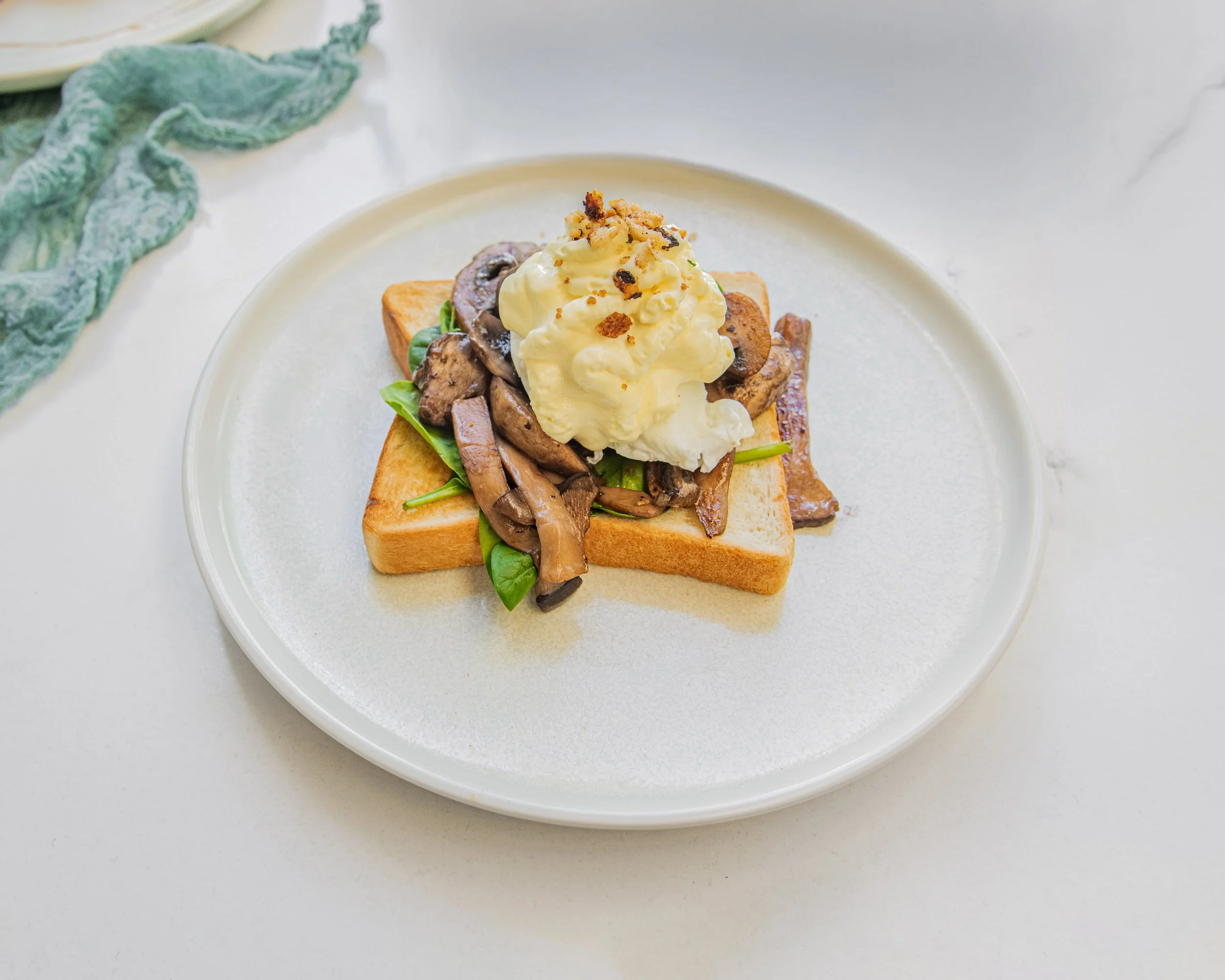 MUSHROOM GARDEN BENEDICT