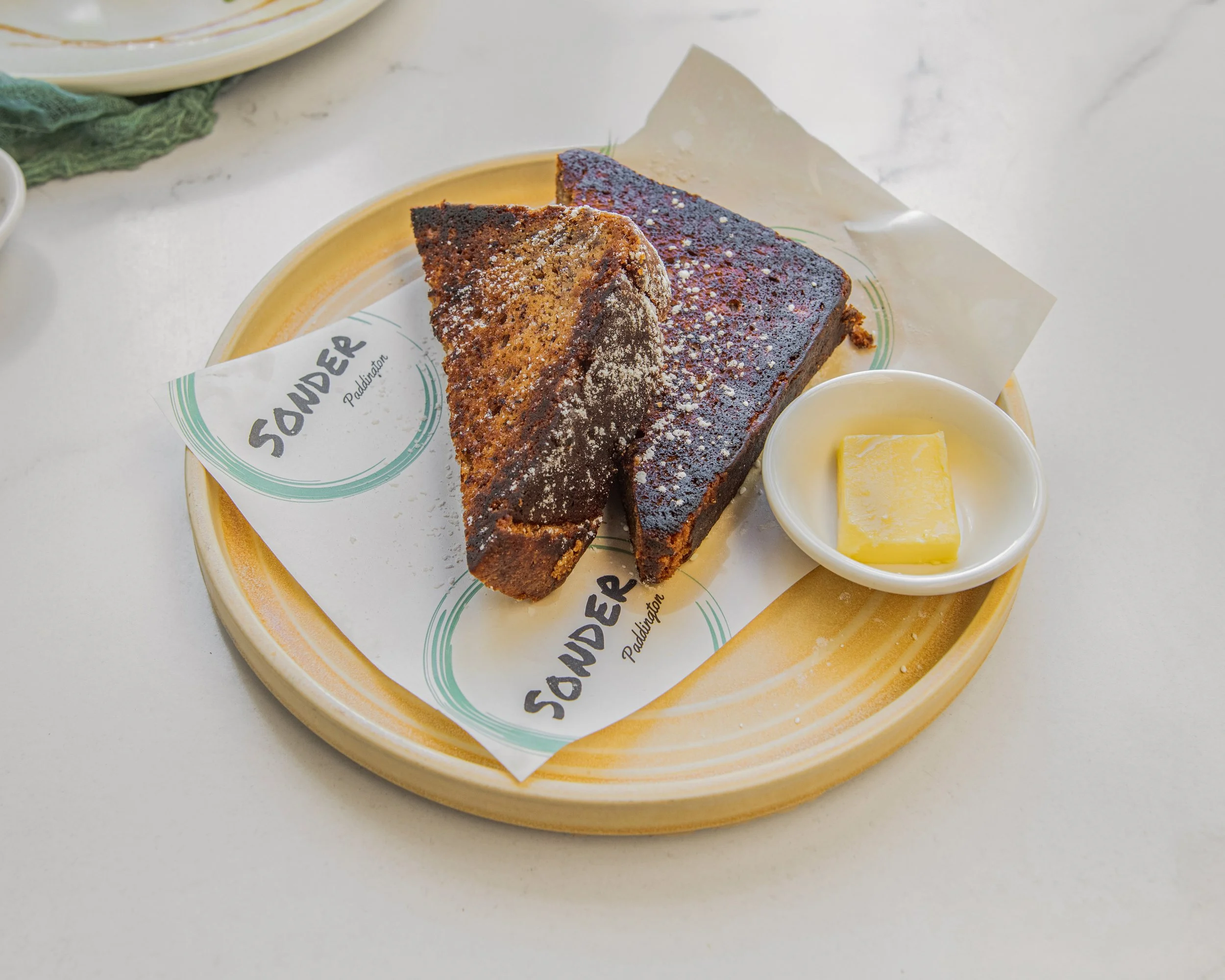 TOASTED BANANA BREAD