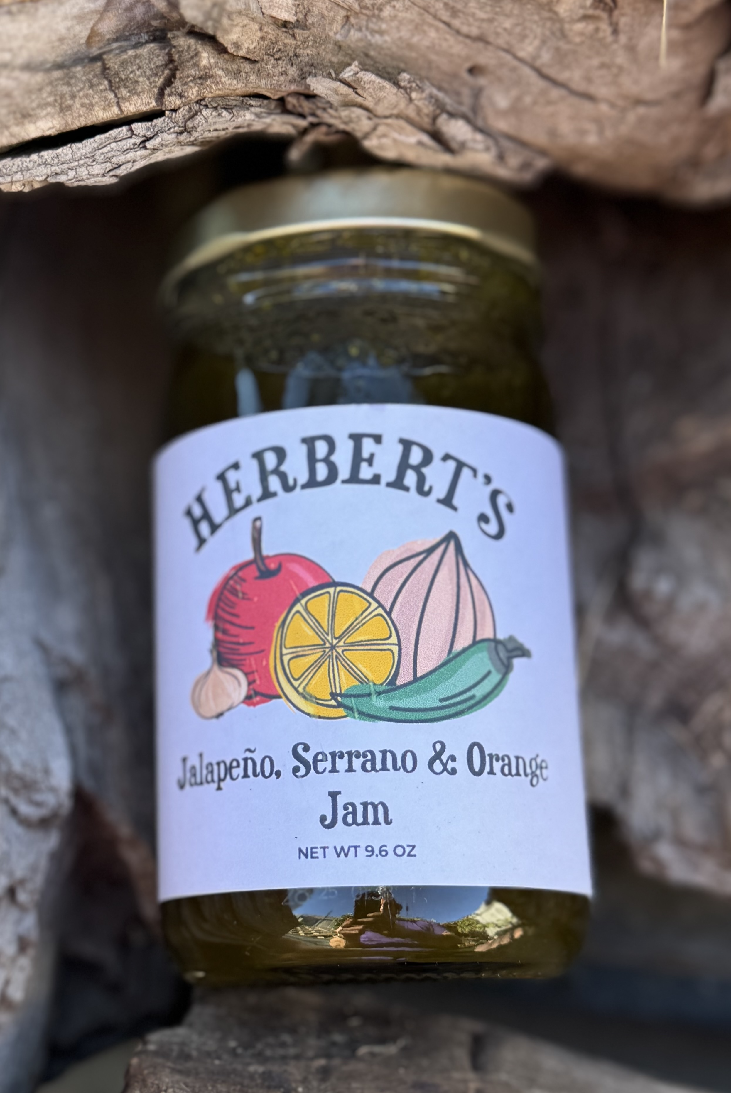 Jalapeño, Serrano & Orange Jam