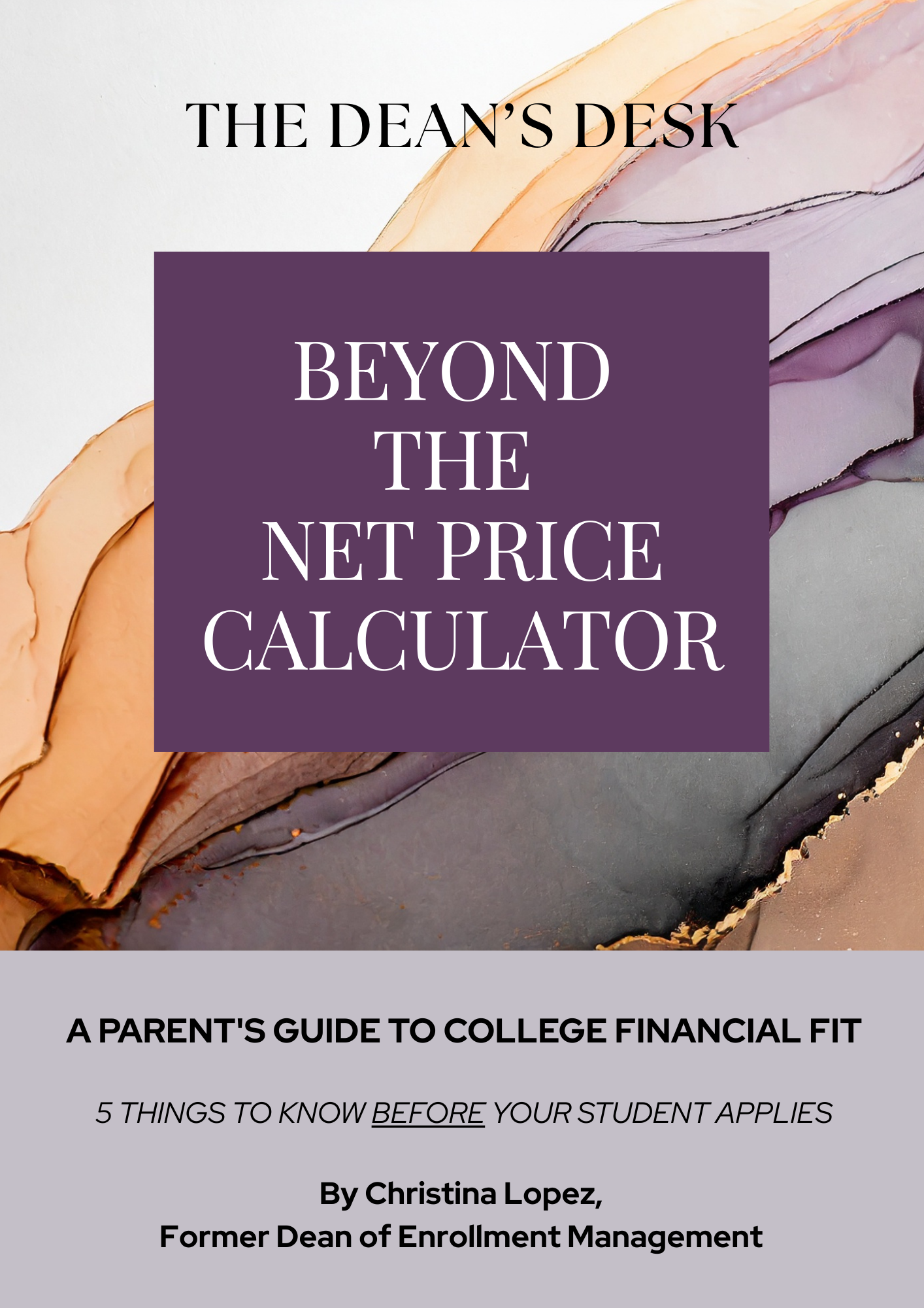 The Dean's Desk - Beyond The Net Price Calculator.png