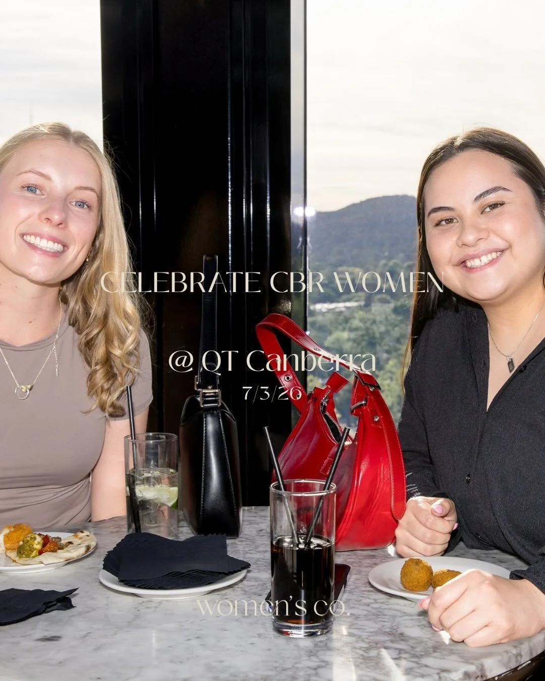 It&rsquo;s here 🥂 Connect with fabulous Canberra women while you enjoy stunning views and a decadent QTea High Tea x Space Kitchen, plus a cocktail or two🍸 Your best Bridgerton frock is of course welcome &amp; encouraged 😉

Tickets are now live fo
