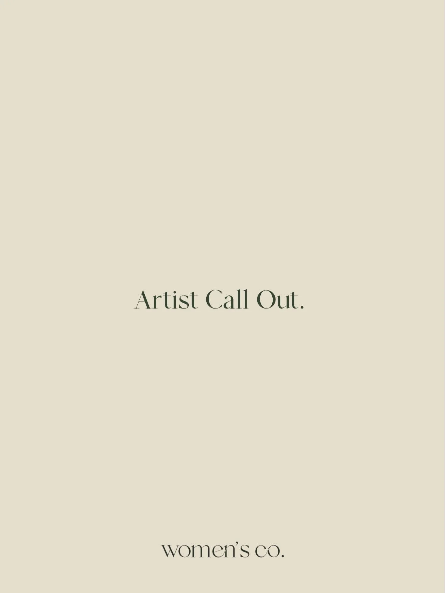 🌟 Artist Call Out: &lsquo;women&rsquo;s canvas&rsquo; 🌟

Be part of a curated group exhibition in collaboration with @framebyframecanberra showcasing bold, cohesive work in a professional setting at @q_gallery_ 

The response to my email this week 