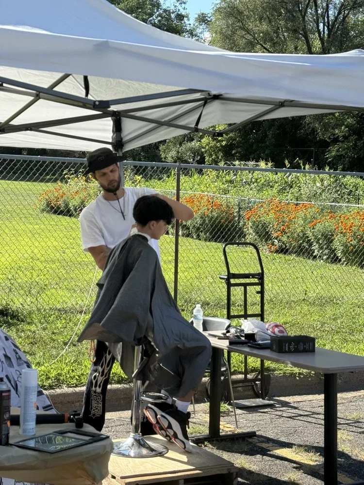Hired back to school family fair free haircuts.webp