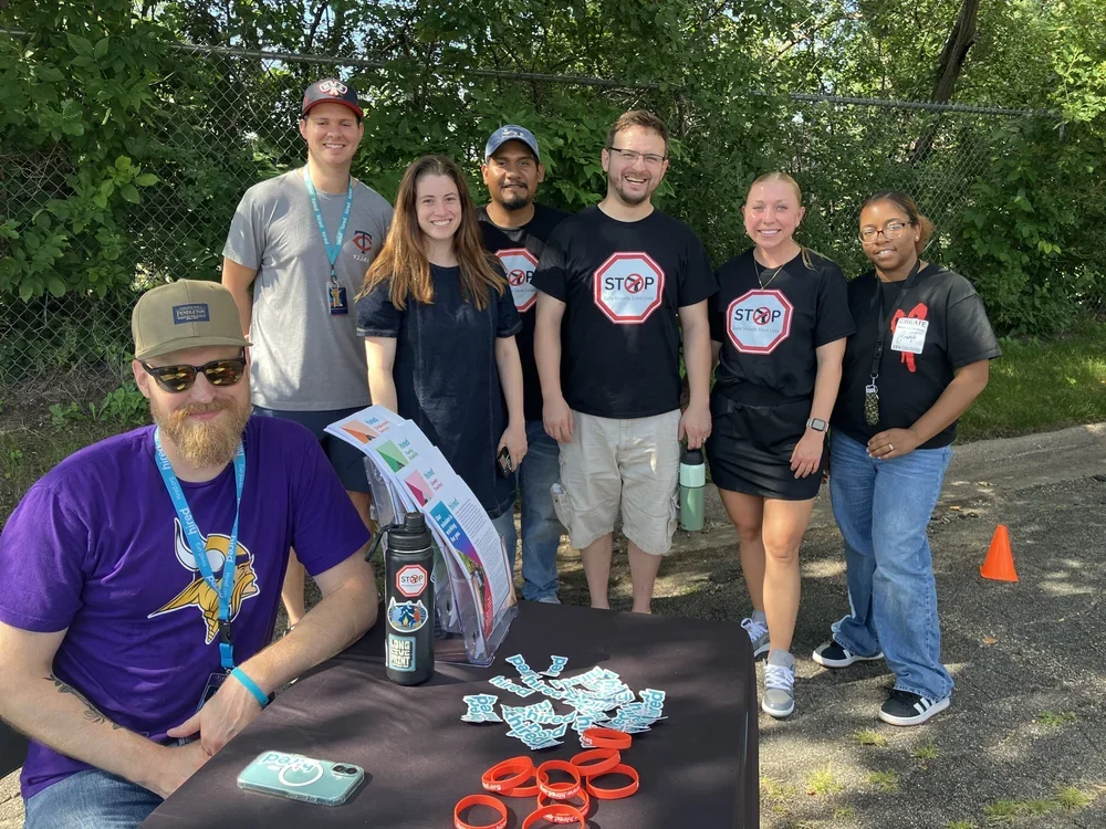 Hired back to school family fair group photo.webp