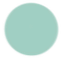 A solid light blue circle on a white background.