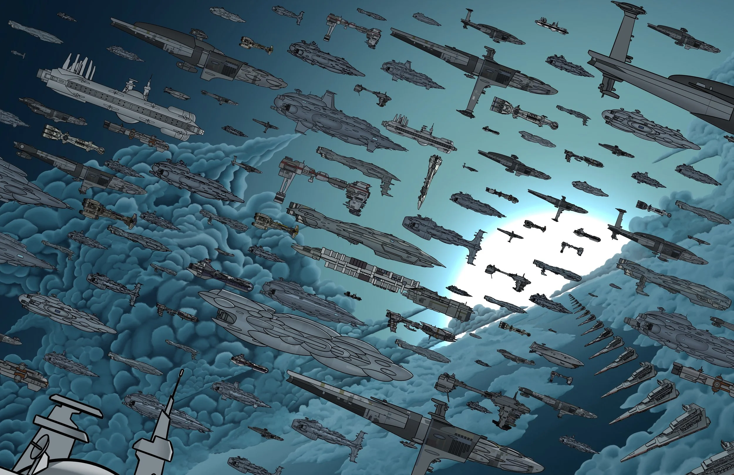 The Citizens' Fleet in the Battle of Exegol