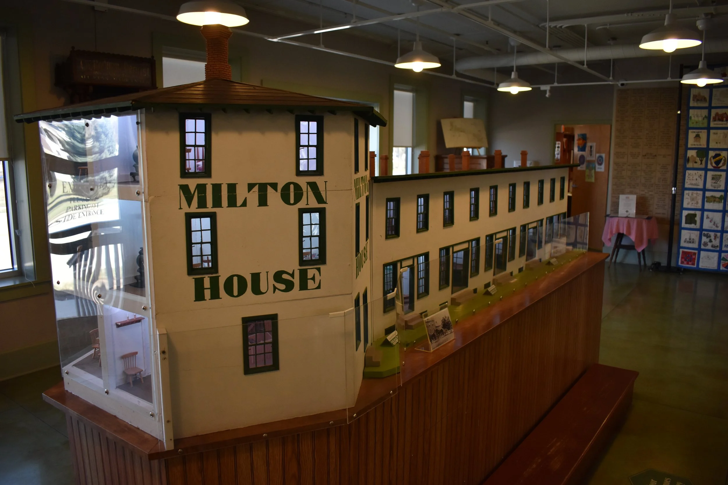 Scale Model of the Milton House