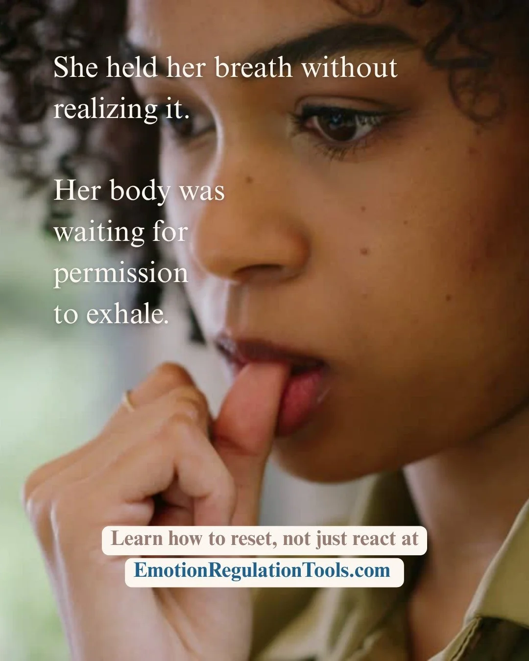 POV: you realize you&rsquo;ve been holding your breath for no reason again.
Your body&rsquo;s been waiting for permission to exhale.
Healing starts there. 💛
Explore gentle ways to reset at EmotionRegulationTools.com
 🌿
#POV #healing #emotionregulat