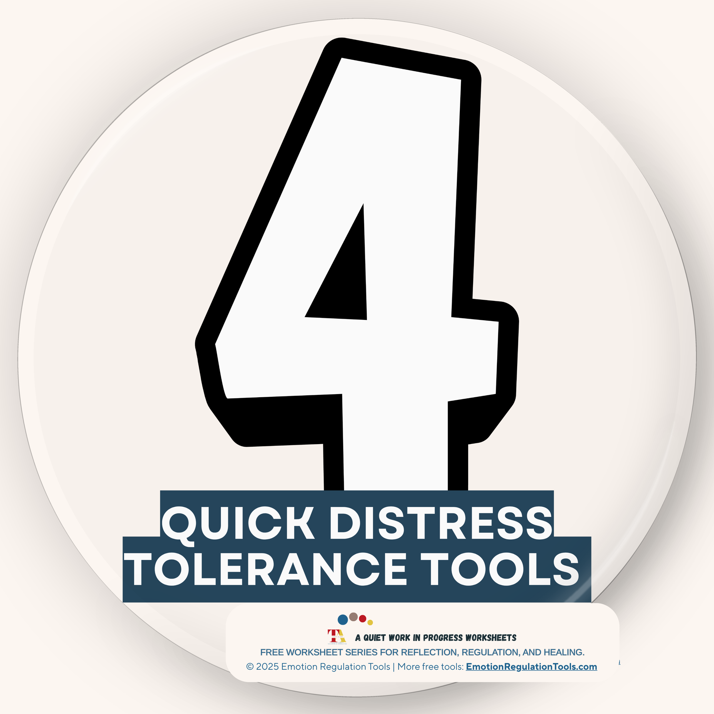 4 Quick Distress Tolerance Tools