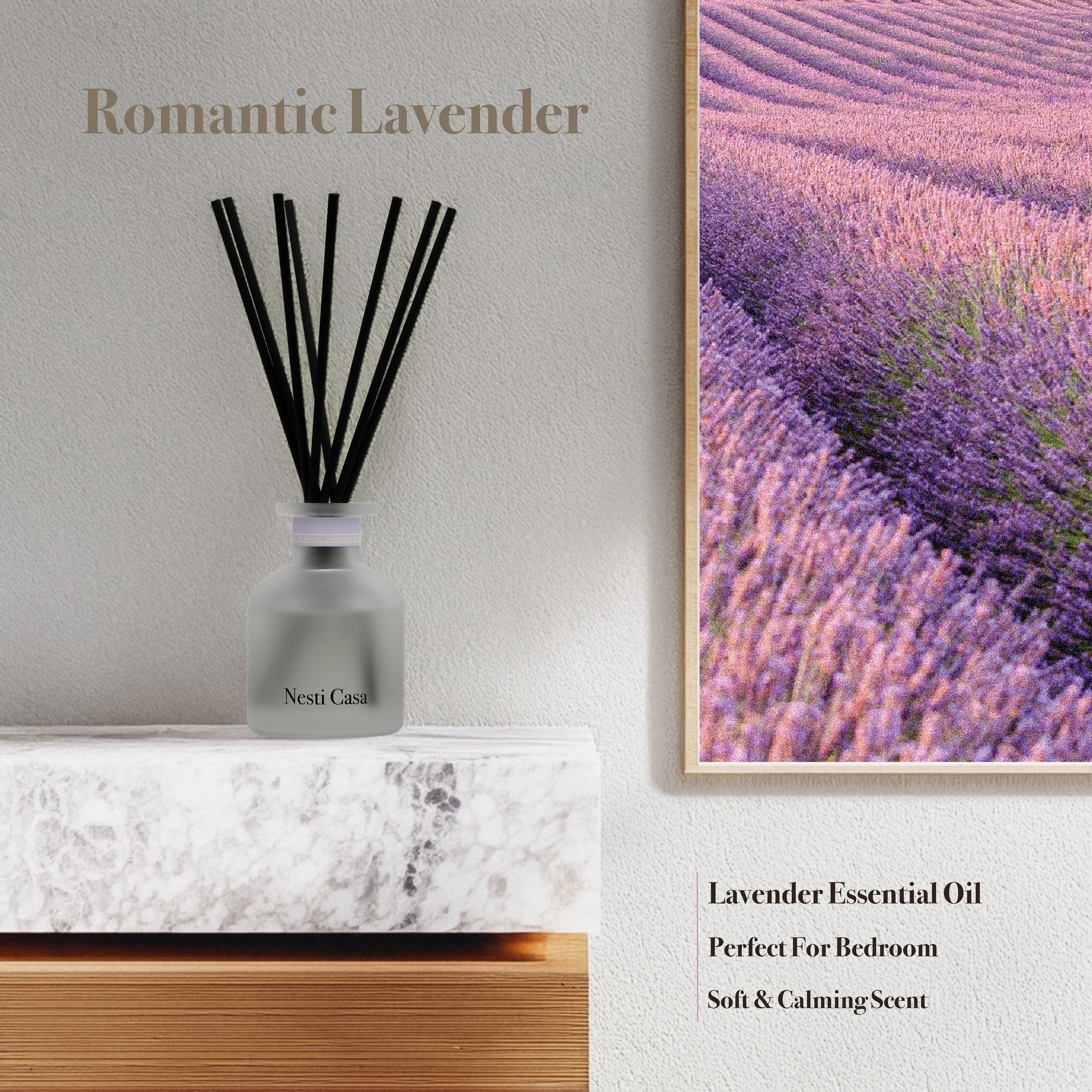 Reed Diffuser - Romantic Lavender 120ml