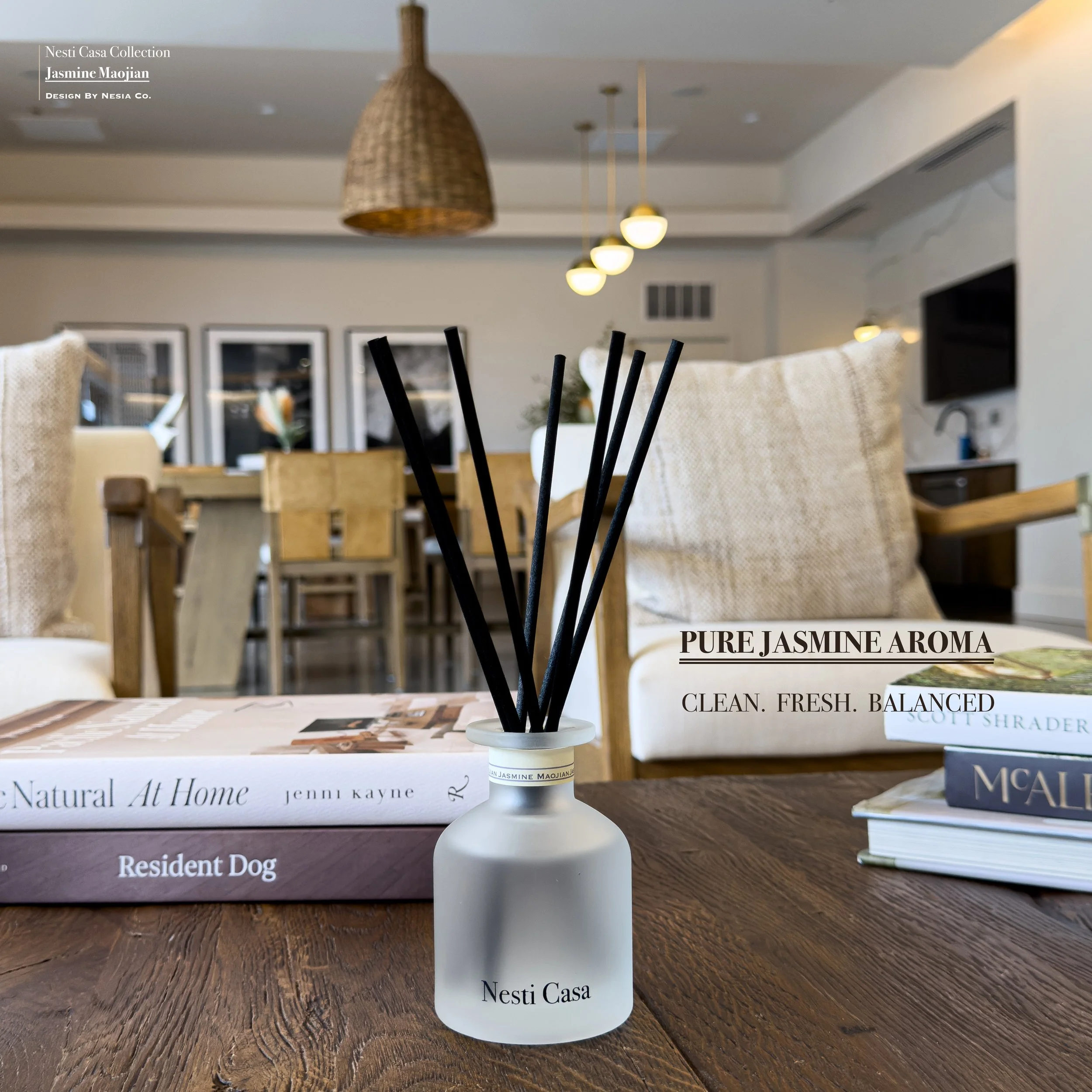 Nesti Casa-Jasmine Aroma Diffuser-120ml