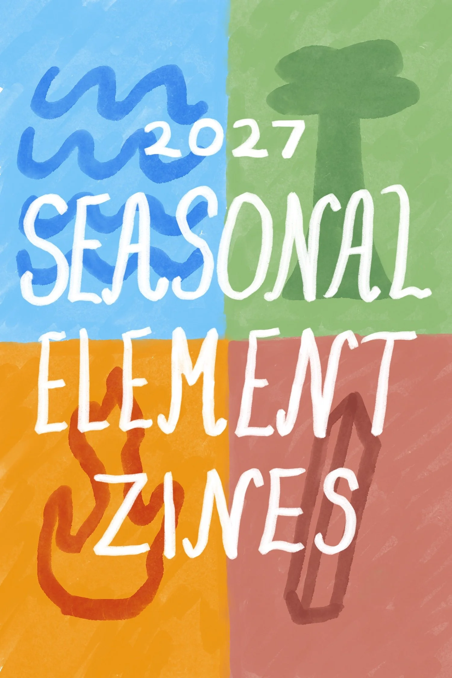 Seasonal Element Zine Bundle: 8 Zines for 2027