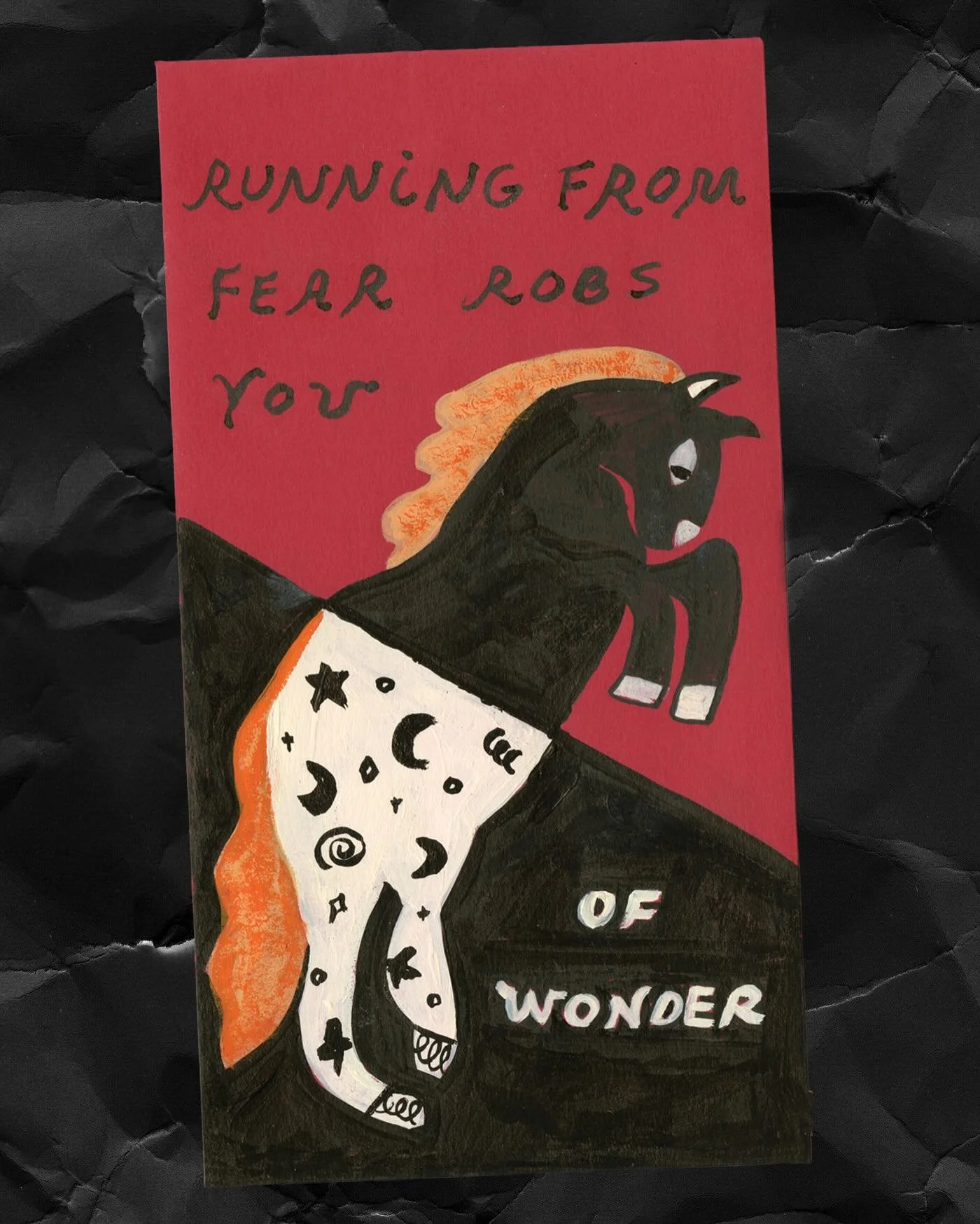 Year of the Fire Horse is coming soon 🐎 and we&rsquo;re gonna need that energy to create and fight!! 

Pieces for @grumpybert Red Envelope Show 2026. Opening reception is this Sat 2/7 5-7 PM at @pearlrivermart. Come through!