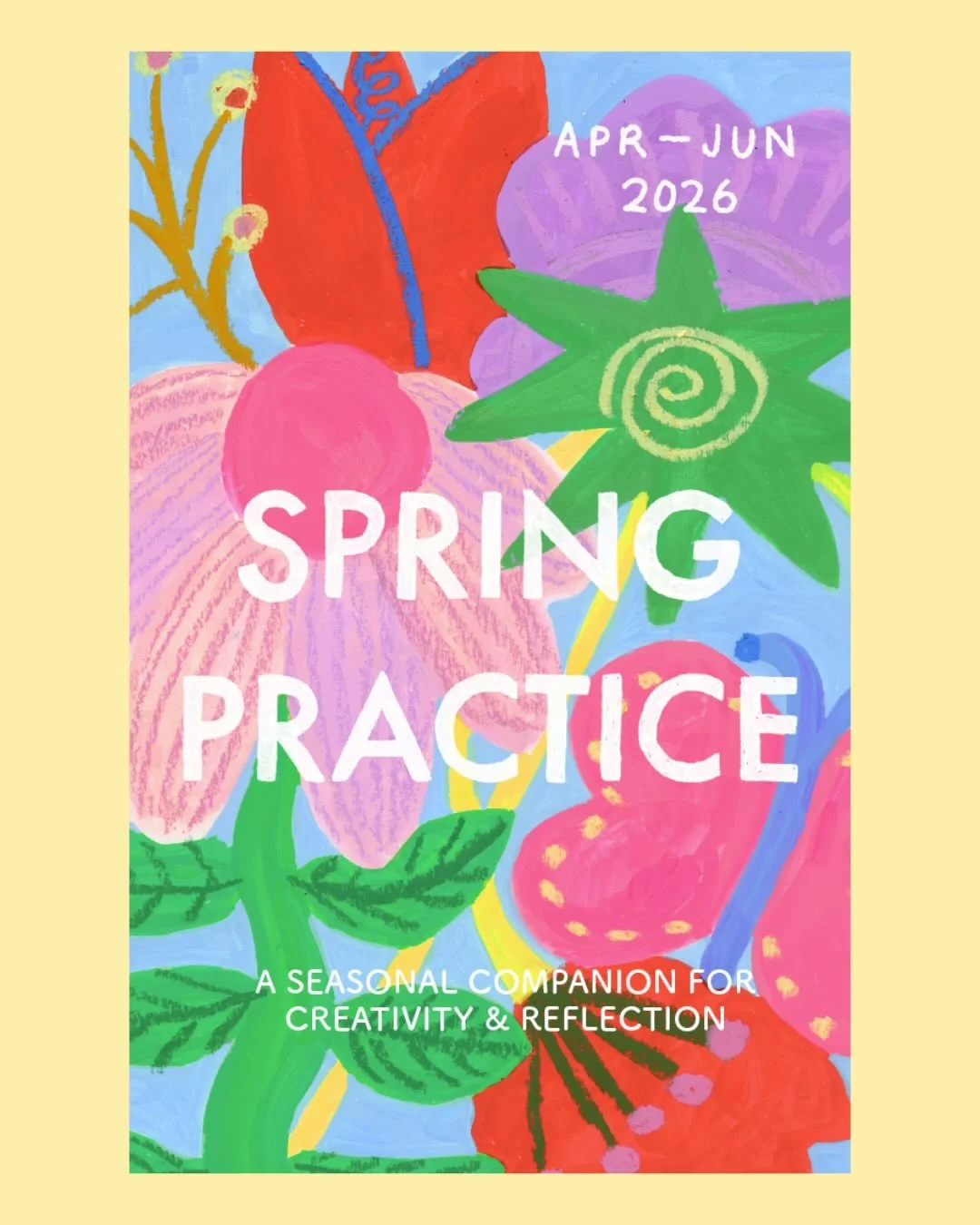 The groundhog says we have six more weeks of winter but I promise spring is just around the corner! 🌸 My second seasonal sine Spring Practice is now available for preorder. 

Y&rsquo;all loved Winter Practice so much, thank you!! Can&rsquo;t wait fo