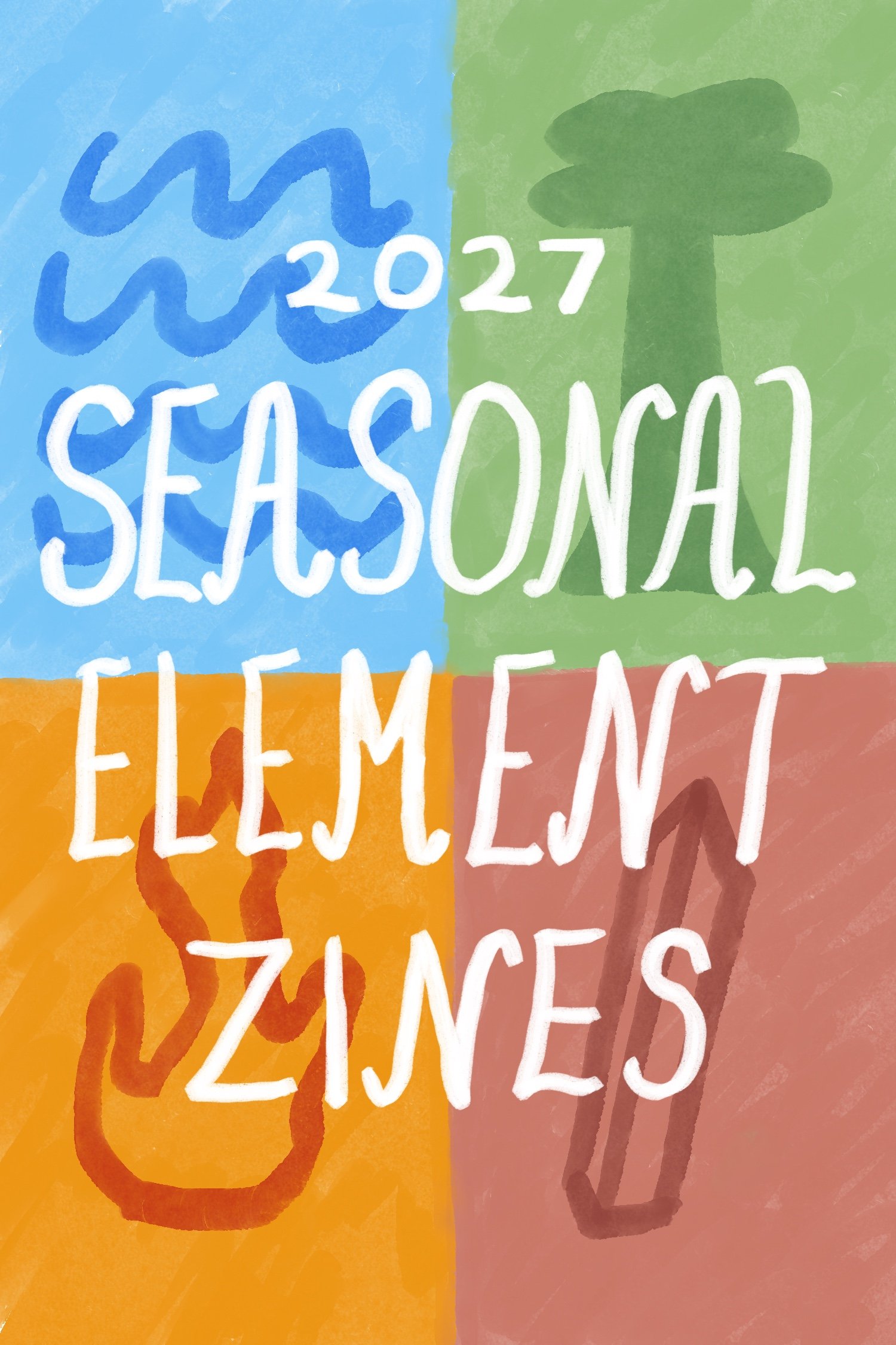 Seasonal Element Zine Bundle: 8 Zines for 2027