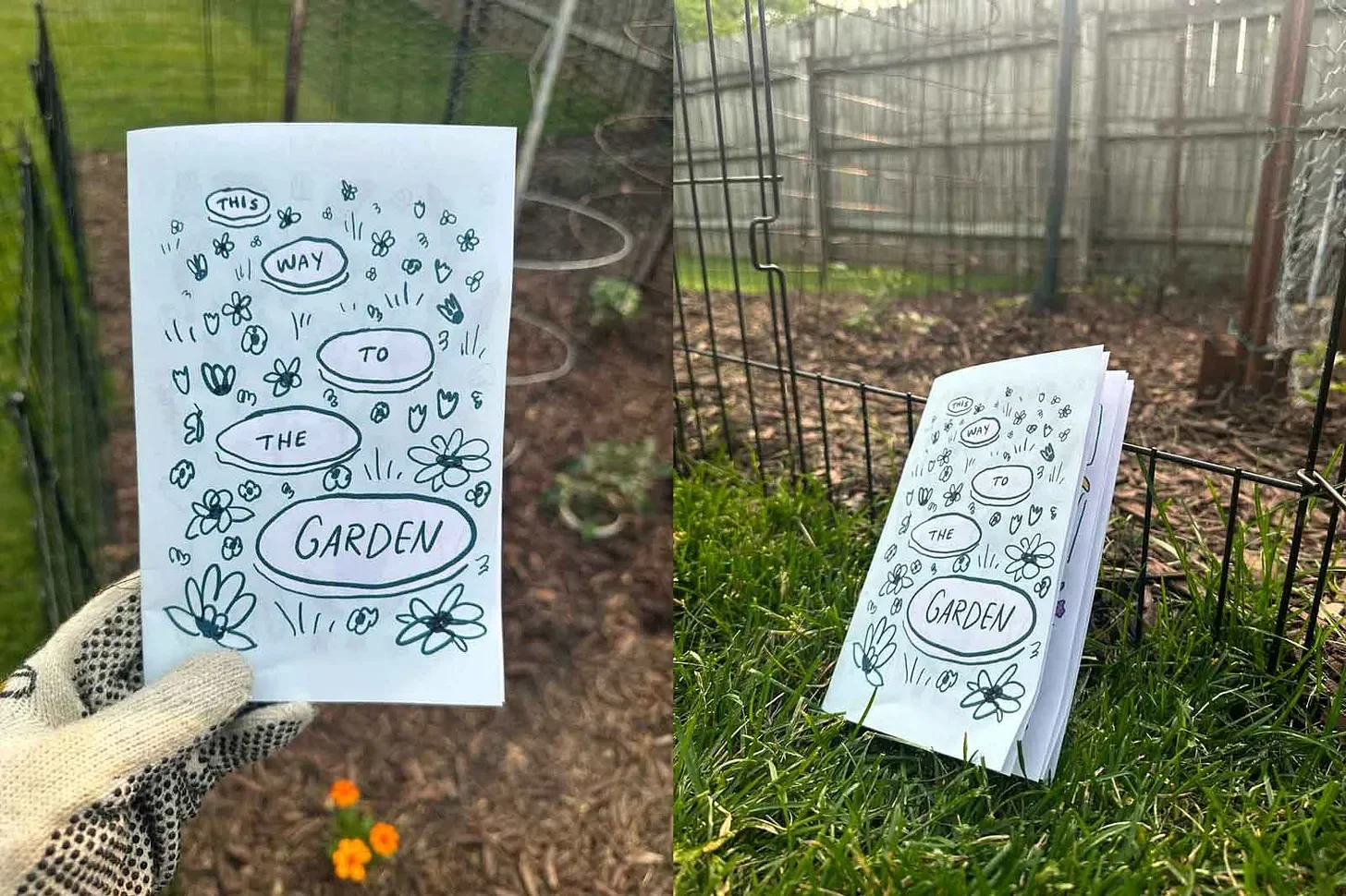 This Way to the Garden zine